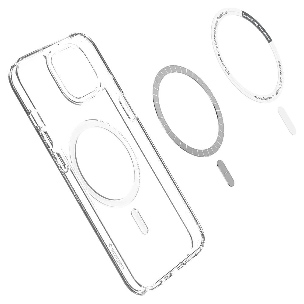 Hurtownia GSM - Etui Spigen Ultra Hybrid Mag MagSafe Apple iPhone 13 White - SPN1783WHT - {ean13} - Hurt