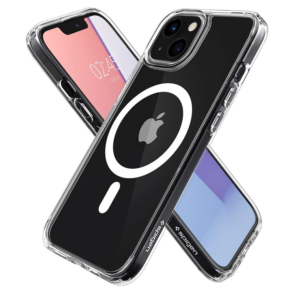 Hurtownia GSM - Etui Spigen Ultra Hybrid Mag MagSafe Apple iPhone 13 Bílá - SPN1783WHT - {ean13} - Hurt