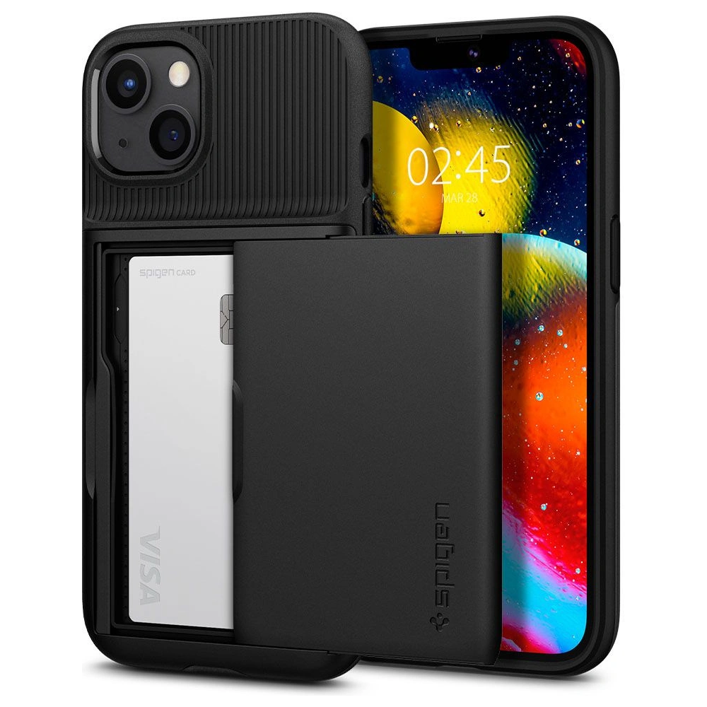Hurtownia GSM - Etui Spigen Slim Armor CS Apple iPhone 13 černá - SPN1785BLK - {ean13} - Hurt