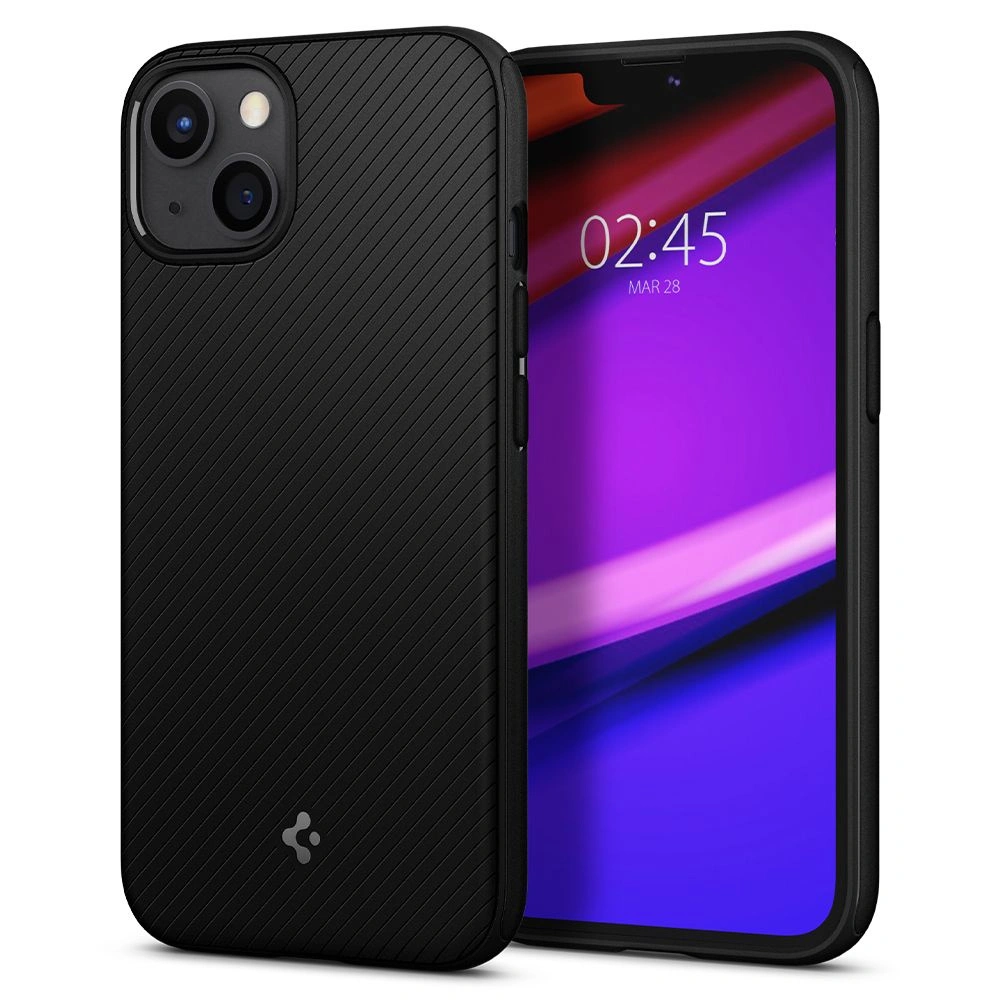 Hurtownia GSM - Etui Spigen Mag Armor MagSafe Apple iPhone 13 Matná Černá - SPN1787BLK - {ean13} - Hurt