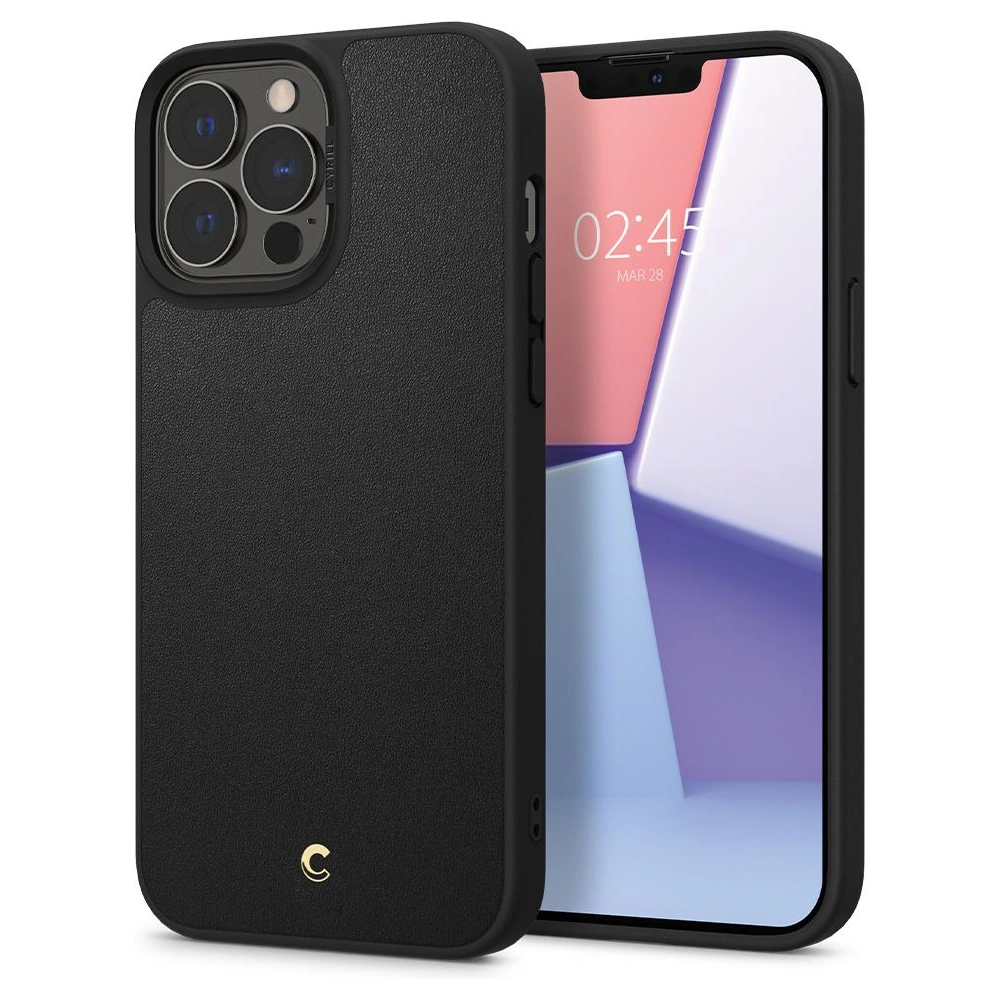 Hurtownia GSM - Etui Spigen Cyrill Leather Brick Apple iPhone 13 Pro Max černá - SPN1795BLK - {ean13} - Hurt