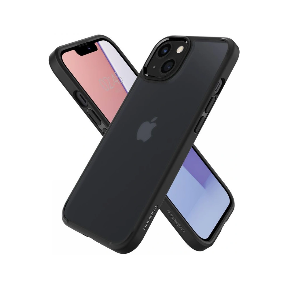 Hurtownia GSM - Etui Spigen Ultra Hybrid Apple iPhone 13 mini Matná Mrazivá Černá - SPN1797BLK - {ean13} - Hurt