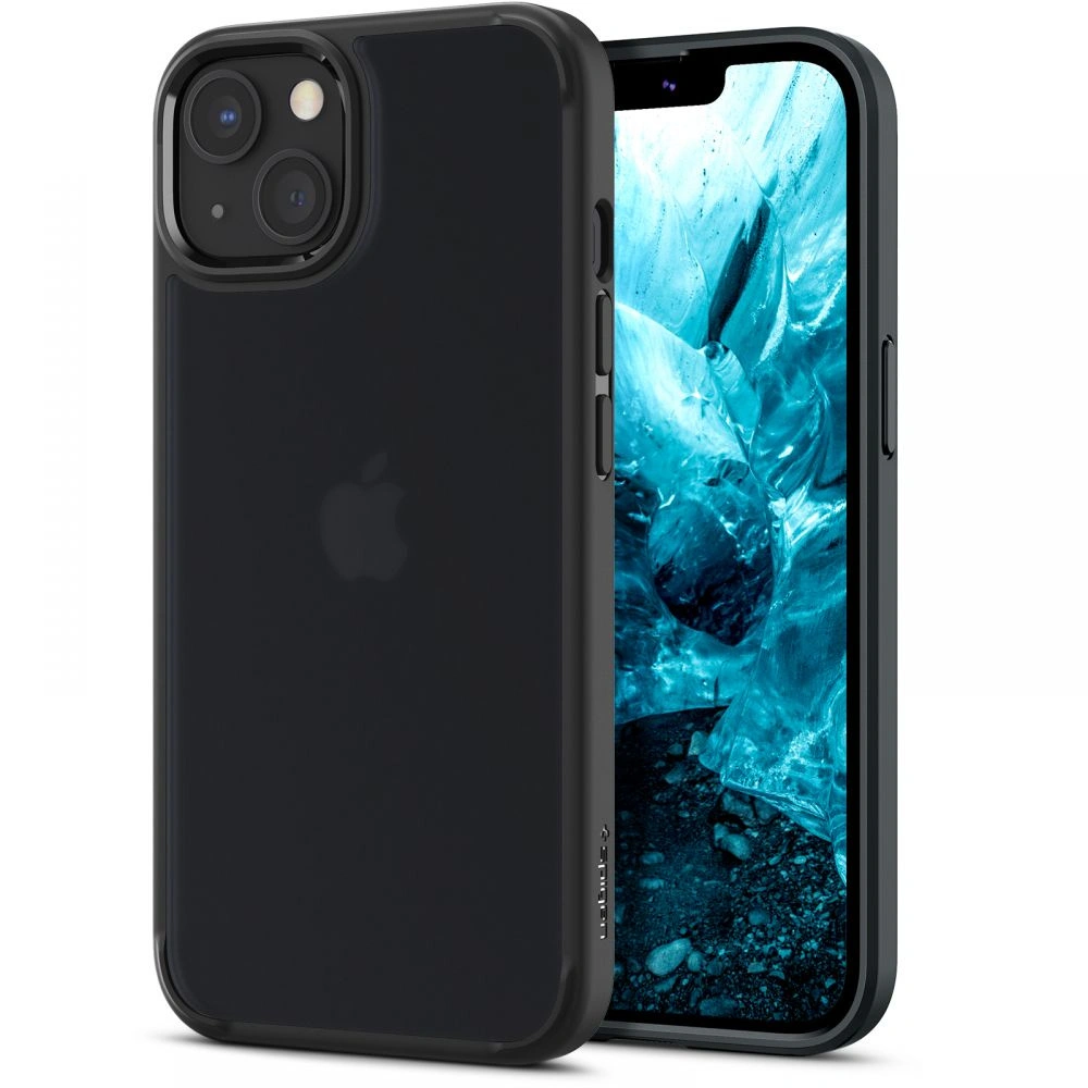 Hurtownia GSM - Etui Spigen Ultra Hybrid Apple iPhone 13 Matte Frost Black - SPN1798BLK - {ean13} - Hurt