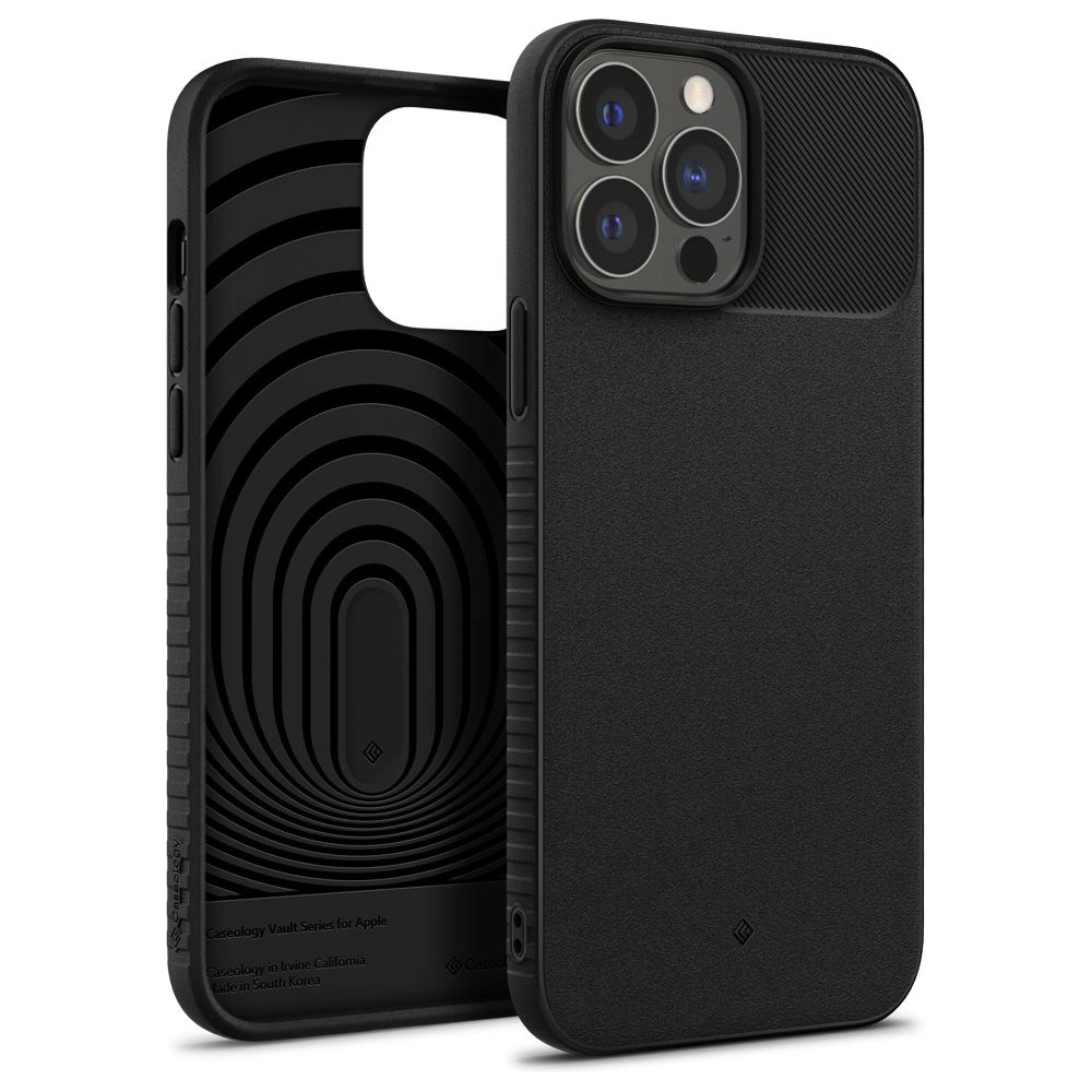 Hurtownia GSM - Etui Caseology Vault Apple iPhone 13 Pro Max Matná černá - CSL013BLK - {ean13} - Hurt