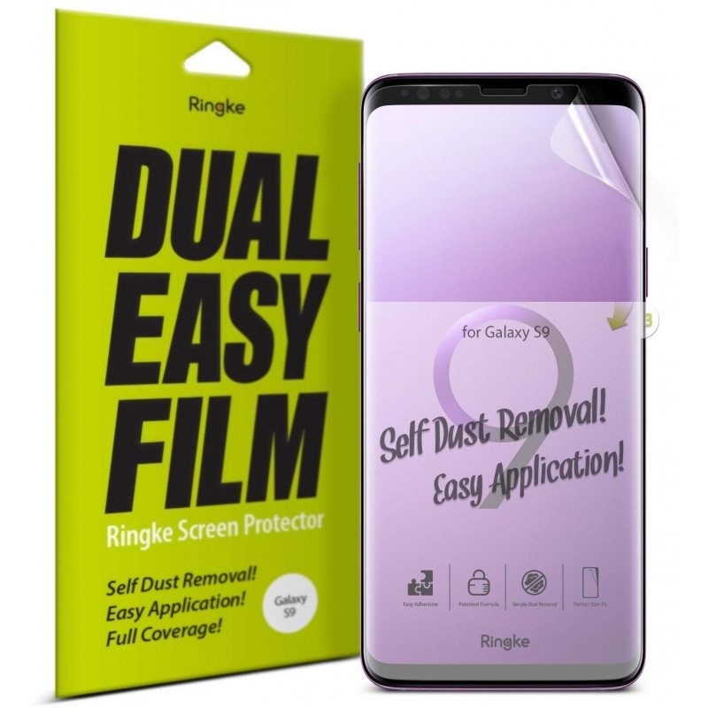 Hurtownia Ringke - 8809628564176 - RGK783 - Folia Ringke Dual Easy Full Cover Samsung Galaxy S9 Case Friendly - B2B homescreen