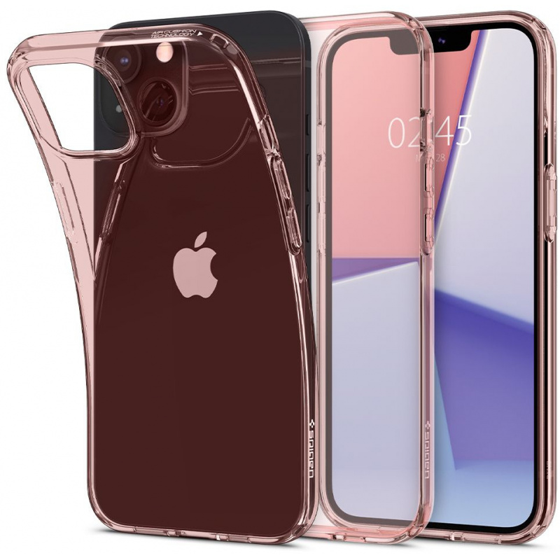 Spigen Distributor - 8809811850970 - SPN1805ROSCL - Etui Spigen Crystal Flex Apple iPhone 13 mini Rose Crystal - B2B homescreen