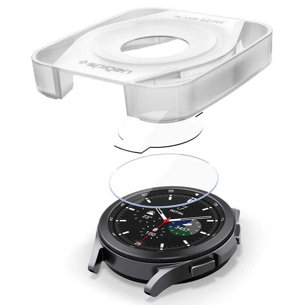 Wholesale Tempered glass Spigen GLAS.tR ez Fit Samsung Galaxy Watch 4 Classic 42mm [2 PACK] - SPN1809 - {ean13} - Hurt