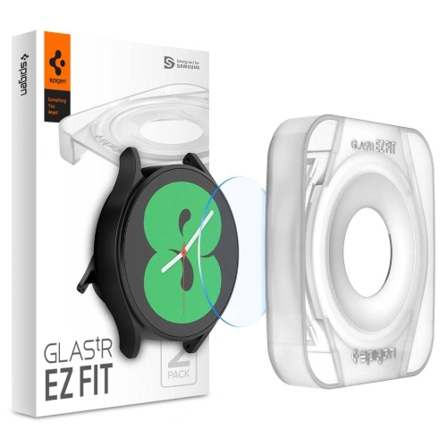 Szkło hartowane Spigen GLAS.tR ez Fit Samsung Galaxy Watch 4 40mm [2 PACK]
