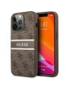 Hurtownia GSM - Etui Guess GUHCP13X4GDBR Apple iPhone 13 Pro Max brązowy/brown hardcase 4G Stripe - GUE1242BR - {ean13} - Hurt