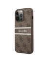 Wholesale Guess GUHCP13X4GDBR Apple iPhone 13 Pro Max brown hardcase 4G Stripe - GUE1242BR - {ean13} - Hurt