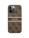 Wholesale Guess GUHCP13X4GDBR Apple iPhone 13 Pro Max brown hardcase 4G Stripe - GUE1242BR - {ean13} - Hurt