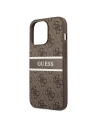 Wholesale Guess GUHCP13X4GDBR Apple iPhone 13 Pro Max brown hardcase 4G Stripe - GUE1242BR - {ean13} - Hurt