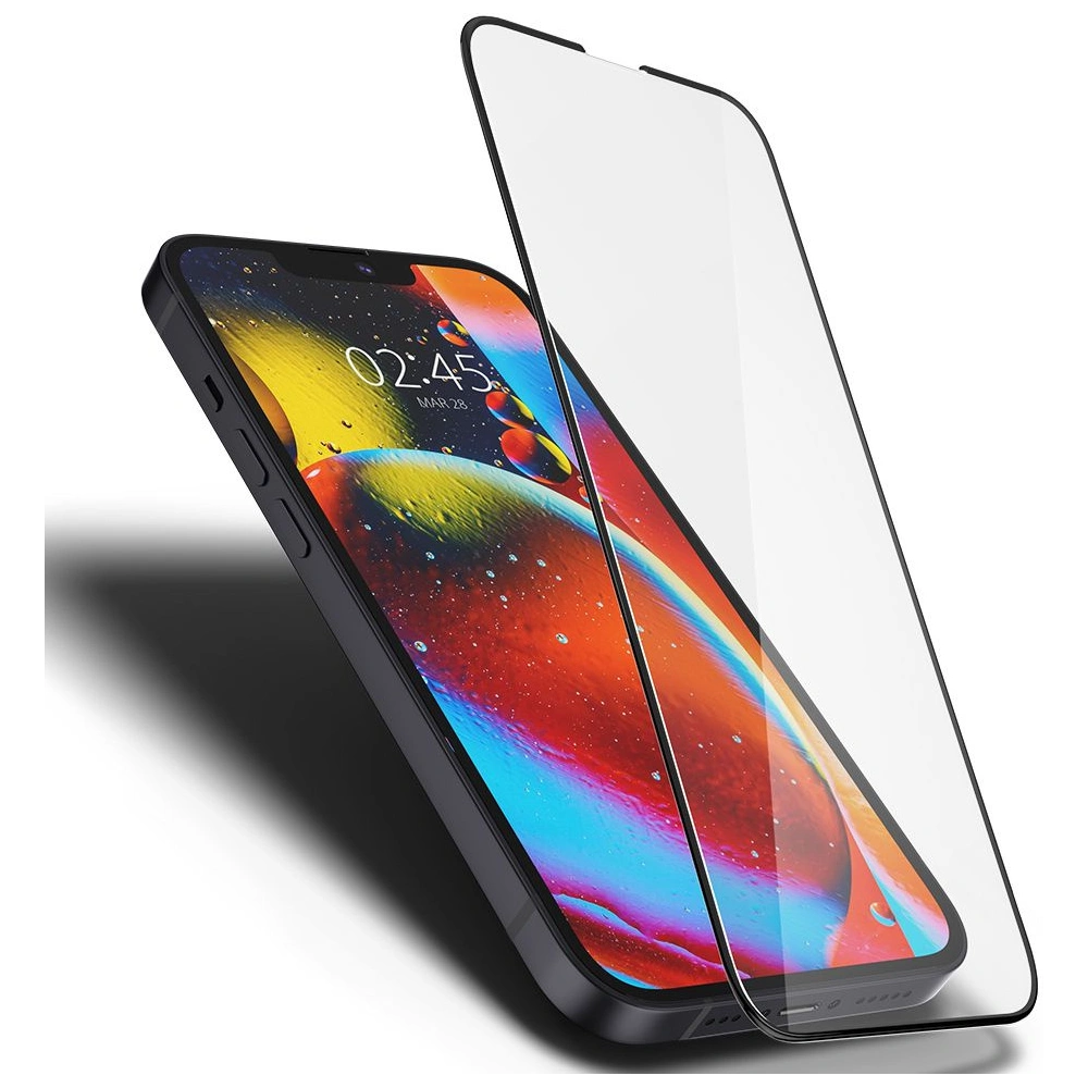 Hurtownia GSM - Szkło hartowane Spigen GLAS.tR Slim Apple iPhone iPhone 14 Plus / 15 Plus Black - SPN1813BLK - {ean13} - Hurt
