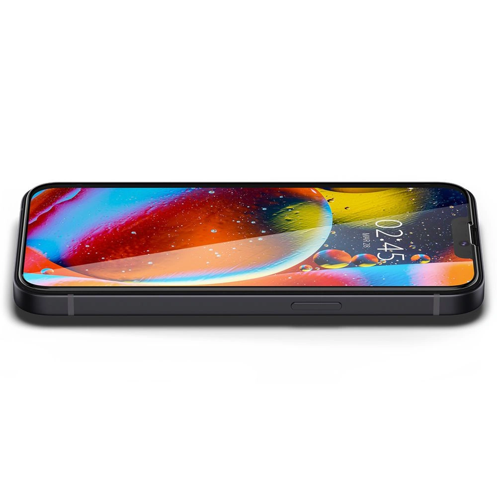 Hurtownia GSM - Tvrzené sklo Spigen GLAS.tR Slim Apple iPhone 14/13/13 Pro černé - SPN1814BLK - {ean13} - Hurt