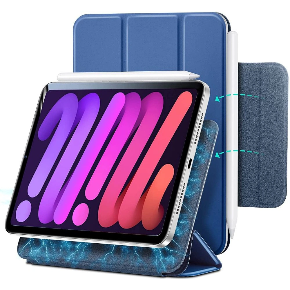 Hurtownia GSM - Etui ESR Rebound Magnetic Apple iPad mini 2021 (6. generacji) / iPad mini 8.3" 2024 (7. generacji) Navy Blue - ESR362BLU - {ean13} - Hurt