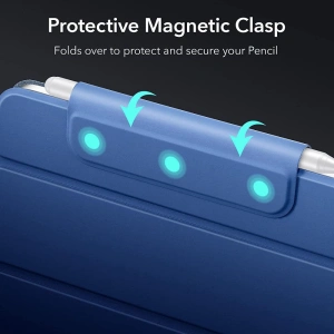 Hurtownia GSM - Etui ESR Rebound Magnetic Apple iPad mini 2021 (6. generációs) / iPad mini 8.3" 2024 7gen Tengerészkék - ESR362BLU - {ean13} - Hurt