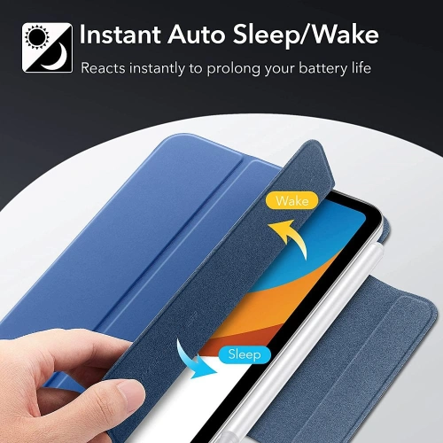 Etui ESR Rebound Magnetic Apple iPad mini 2021 (6. generacji) / iPad mini 8.3" 2024 (7. generacji) Navy Blue