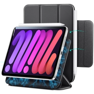 Hurtownia GSM - Etui ESR Rebound Magnetic Apple iPad mini 2021 (6. generációs) / iPad mini 8.3" 2024 7gen Fekete - ESR364BLK - {ean13} - Hurt