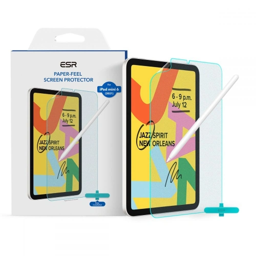 Folia ESR Paper Feel Apple iPad mini 2021 (6. generacji) / iPad mini 8.3" 2024 (7. generacji) 