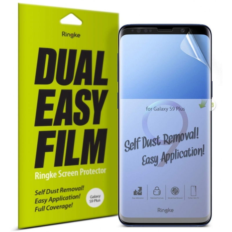 Hurtownia Ringke - 8809628564183 - RGK784 - Folia Ringke Dual Easy Full Cover Samsung Galaxy S9 Plus Case Friendly - B2B homescreen