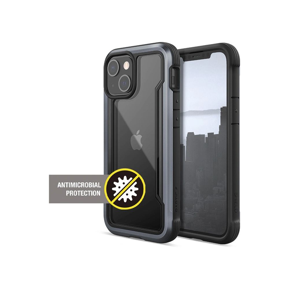 Hurtownia GSM - Etui X-Doria Raptic Shield Pro Apple iPhone 13 mini (Anti-bacterial) (Black) - XDR119BLK - {ean13} - Hurt