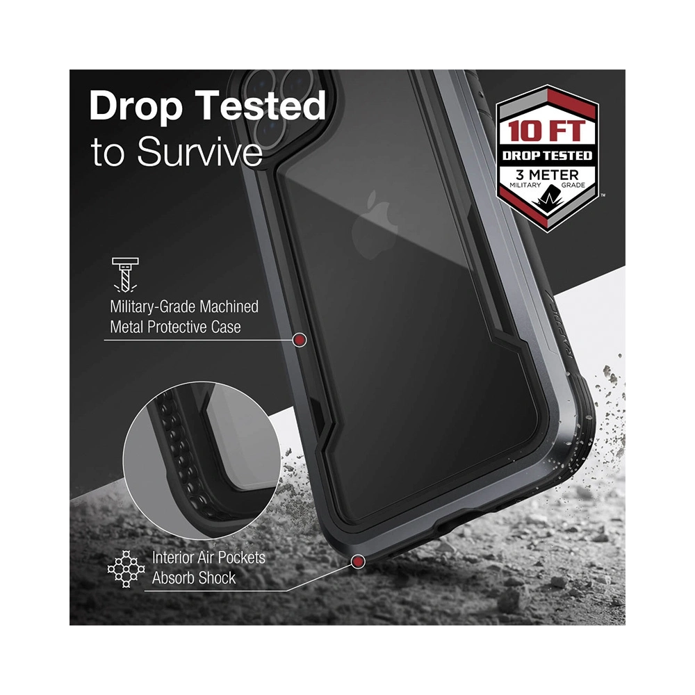 Hurtownia GSM - Etui X-Doria Raptic Shield Pro Apple iPhone 13 mini (Antibakteriální) (Iridescent) - XDR120IRI - {ean13} - Hurt