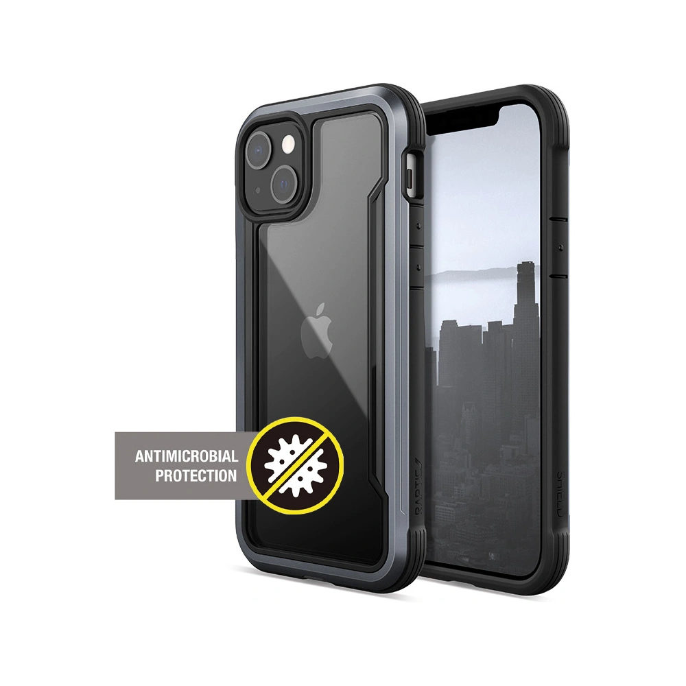 Hurtownia GSM - Etui X-Doria Raptic Shield Pro Apple iPhone 13 (Anti-bacterial) (Black) - XDR122BLK - {ean13} - Hurt