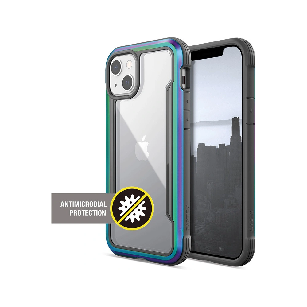 Wholesale X-Doria Raptic Shield Pro Apple iPhone 13 (Anti-bacterial) (Iridescent) - XDR123IRI - {ean13} - Hurt
