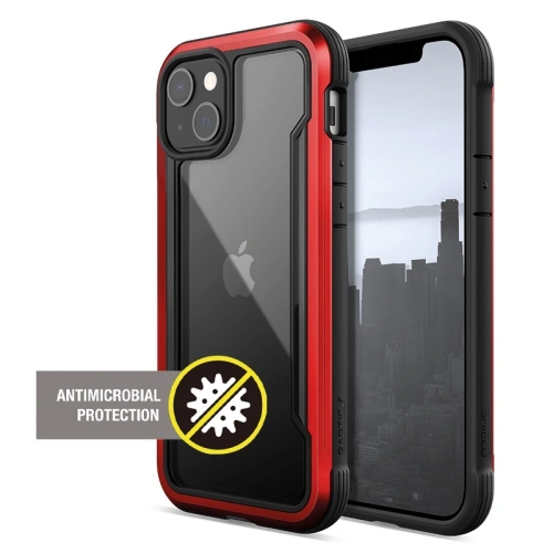 Etui X-Doria Raptic Shield Pro Apple iPhone 13 (Anti-bacterial) (Red)