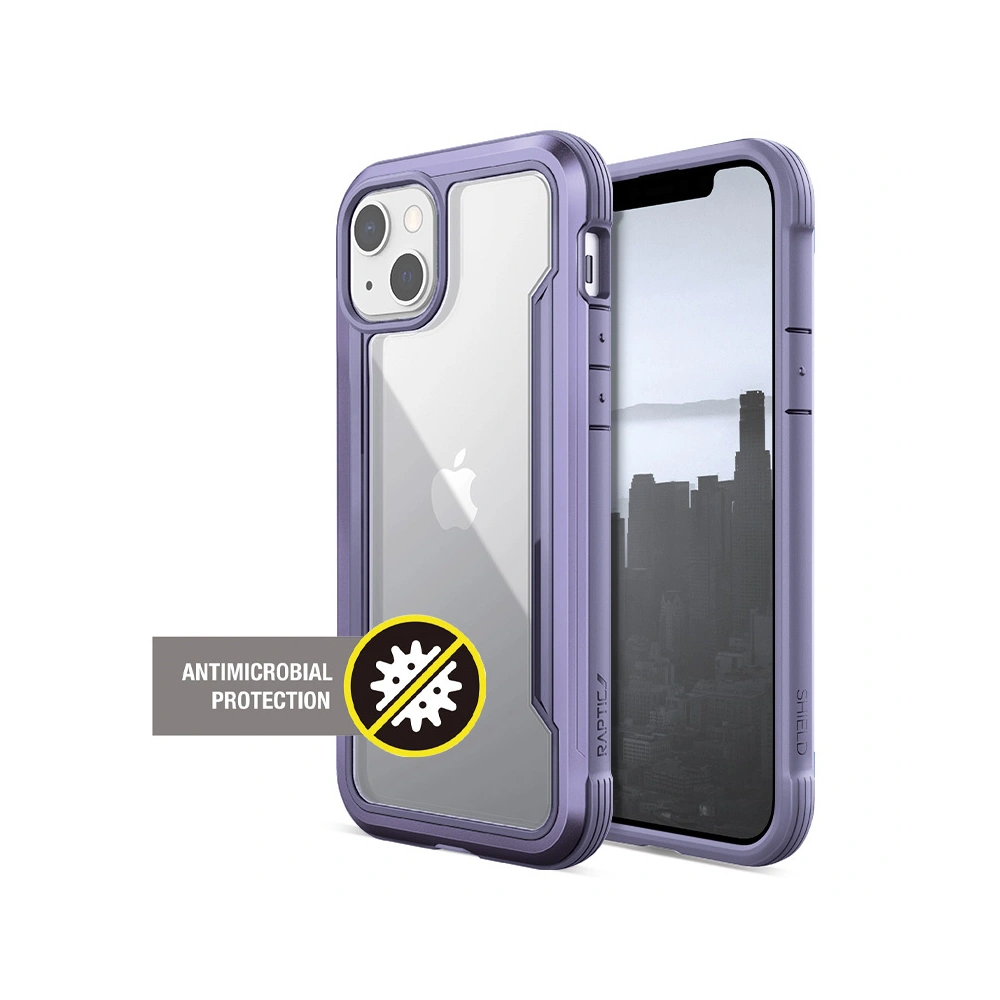 Hurtownia GSM - Etui X-Doria Raptic Shield Pro Apple iPhone 13 (Antibakteriální) (Fialová) - XDR125PRP - {ean13} - Hurt
