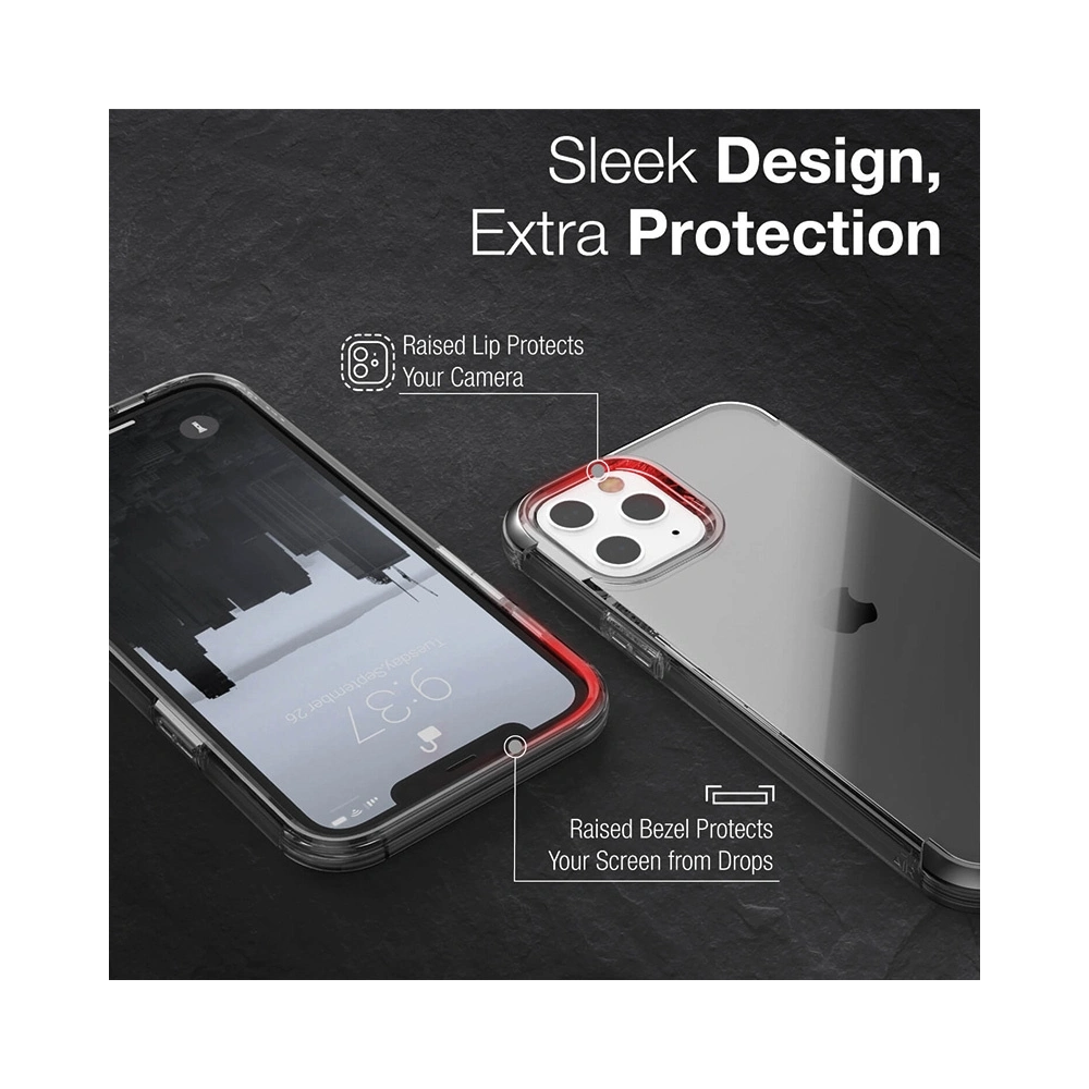Hurtownia GSM - Etui X-Doria Raptic Air Apple iPhone 13 (testováno na pád 4m) (fialová) - XDR130PRP - {ean13} - Hurt