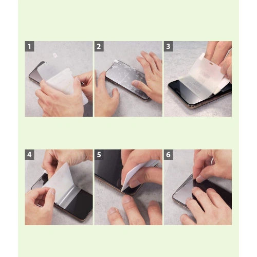 Folia Ringke Dual Easy Full Cover iPhone XS/X 5.8 Case Friendly