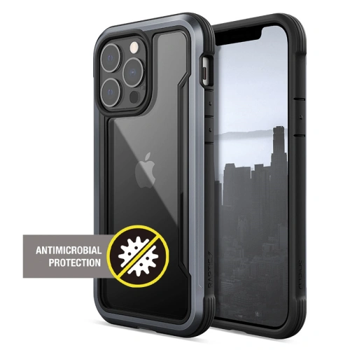 Etui X-Doria Raptic Shield Pro Apple iPhone 13 Pro (Anti-bacterial) (Black)