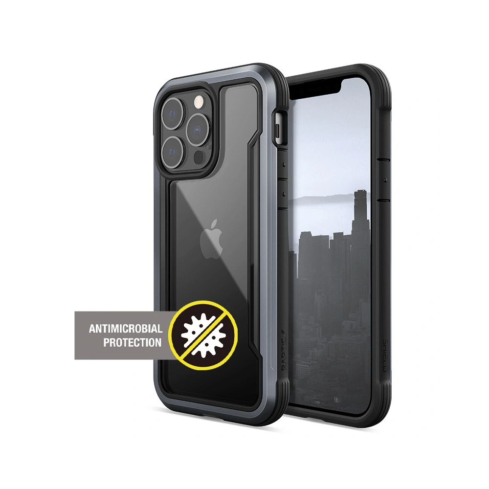 Hurtownia GSM - Etui X-Doria Raptic Shield Pro Apple iPhone 13 Pro (Anti-bacterial) (Black) - XDR131BLK - {ean13} - Hurt