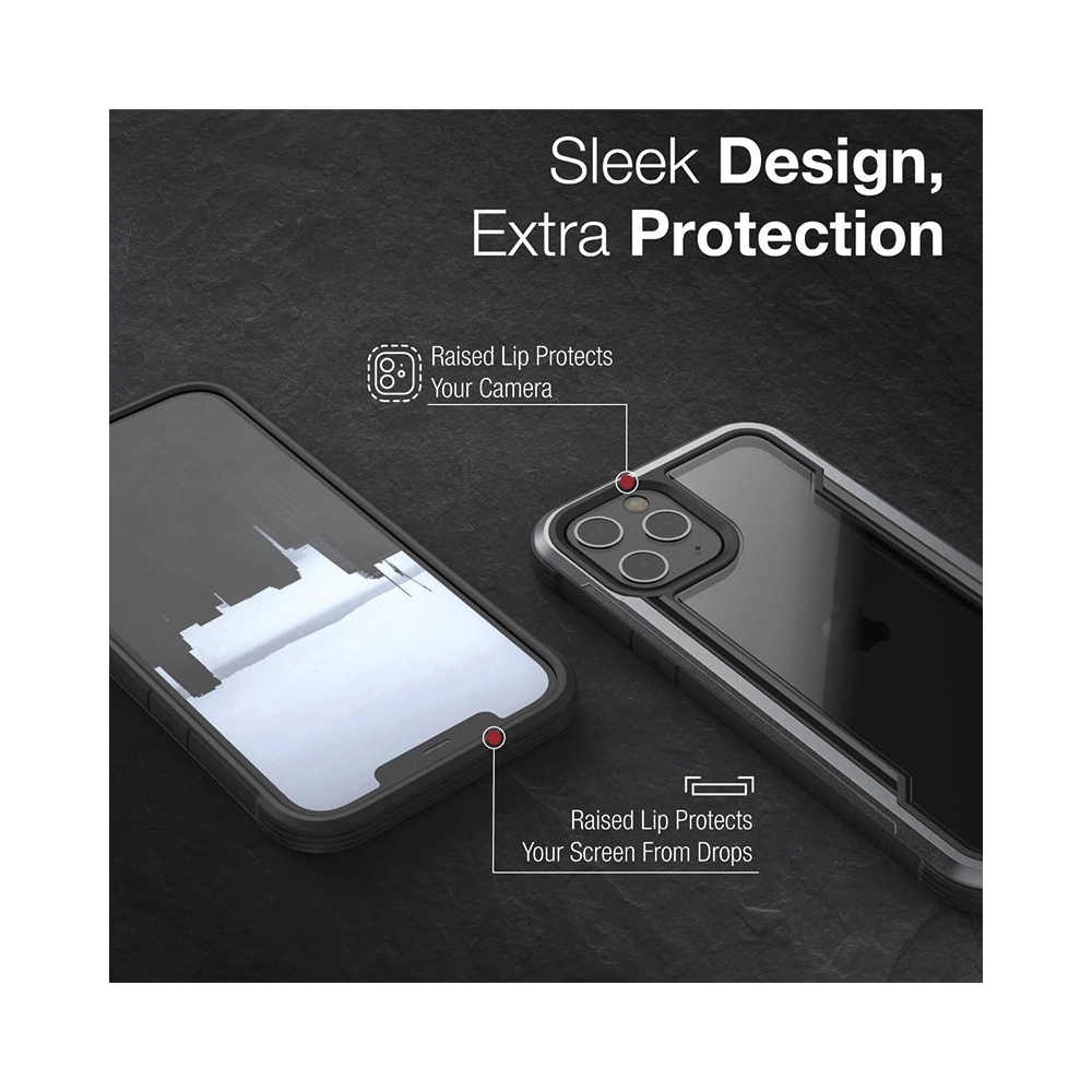 Hurtownia GSM - Etui X-Doria Raptic Shield Pro Apple iPhone 13 Pro (Anti-bacterial) (Black) - XDR131BLK - {ean13} - Hurt