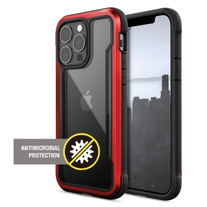 Hurtownia GSM - Etui X-Doria Raptic Shield Pro Apple iPhone 13 Pro (Antibakteriální) (Červená) - XDR133RED - {ean13} - Hurt