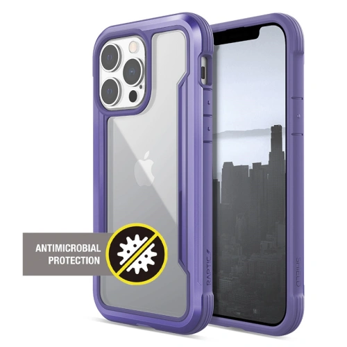 Etui X-Doria Raptic Shield Pro Apple iPhone 13 Pro (Anti-bacterial) (Purple)