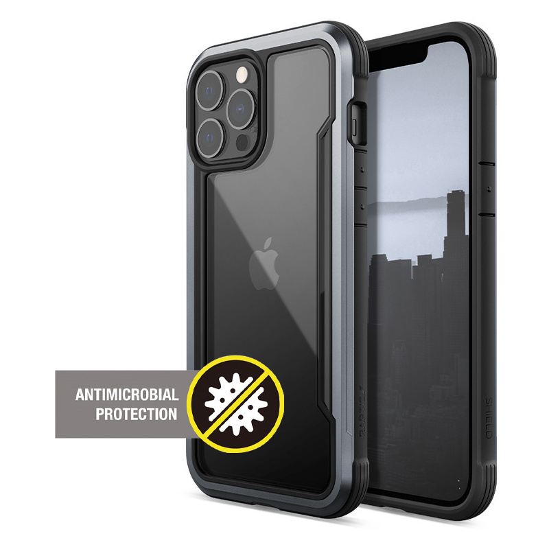 X-Doria Distributor - 6950941472647 - XDR138BLK - X-Doria Raptic Shield Pro Apple iPhone 13 Pro Max (Anti-bacterial) (Black) - B2B homescreen