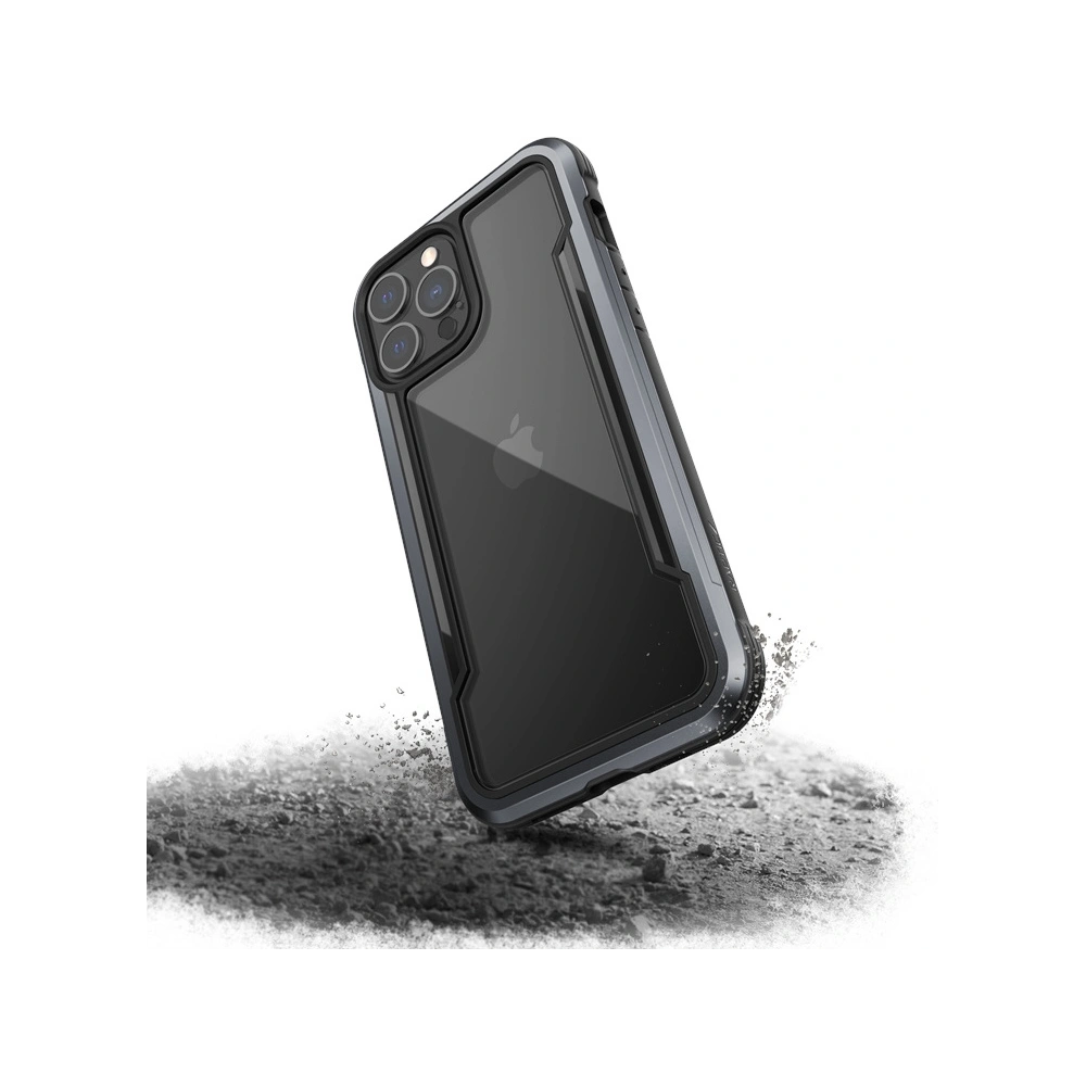 Hurtownia GSM - Etui X-Doria Raptic Shield Pro Apple iPhone 13 Pro Max (Antibakteriální) (Černá) - XDR138BLK - {ean13} - Hurt