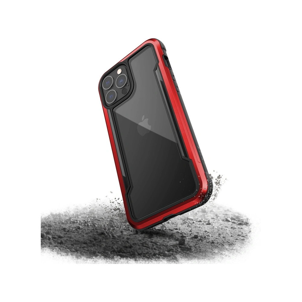 Hurtownia GSM - Etui X-Doria Raptic Shield Pro Apple iPhone 13 Pro Max (Antibakteriální) (Červená) - XDR140RED - {ean13} - Hurt