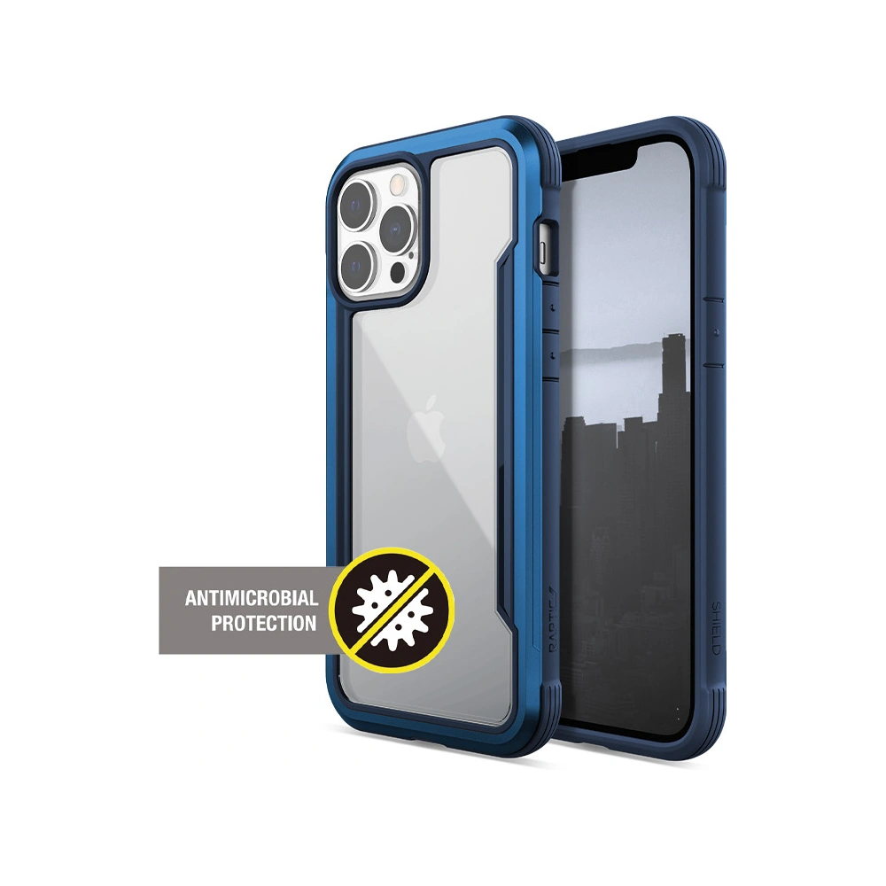 Hurtownia GSM - Etui X-Doria Raptic Shield Pro Apple iPhone 13 Pro Max (Antibakteriální) (Modrá) - XDR141BLU - {ean13} - Hurt