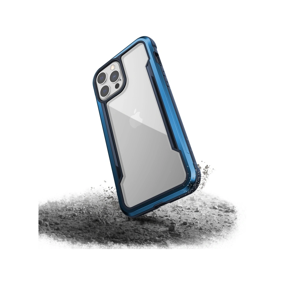Hurtownia GSM - Etui X-Doria Raptic Shield Pro Apple iPhone 13 Pro Max (Antibakteriální) (Modrá) - XDR141BLU - {ean13} - Hurt