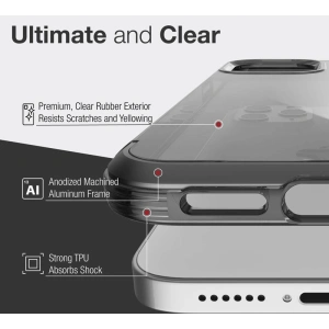 Wholesale X-Doria Raptic Air Apple iPhone 13 Pro Max (Drop Tested 4m) (Smoke) - XDR142SM - {ean13} - Hurt