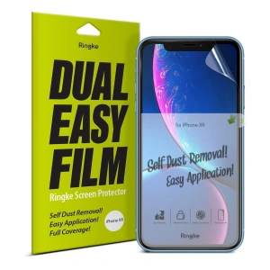 Folia Ringke Dual Easy Full Cover iPhone XR 6.1 Case Friendly