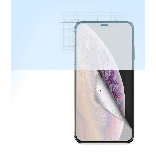 Folia Ringke Dual Easy Full Cover iPhone XS Max 6.5 Case Friendly