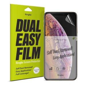 Folia Ringke Dual Easy Full Cover iPhone XS Max 6.5 Case Friendly