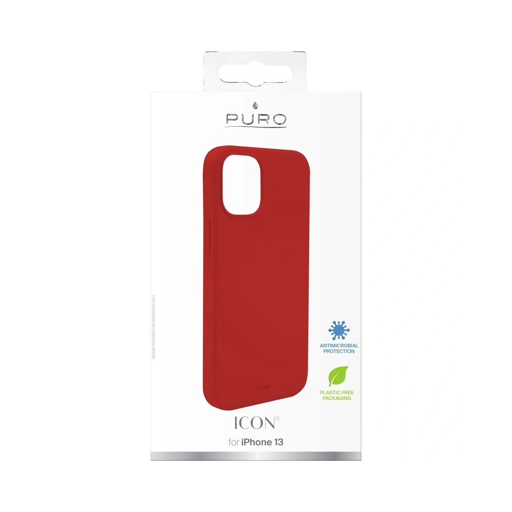 Hurtownia GSM - Case PURO ICON Anti-Microbial Cover Apple iPhone 13 (rot) - PUR467RED - {ean13} - Hurt