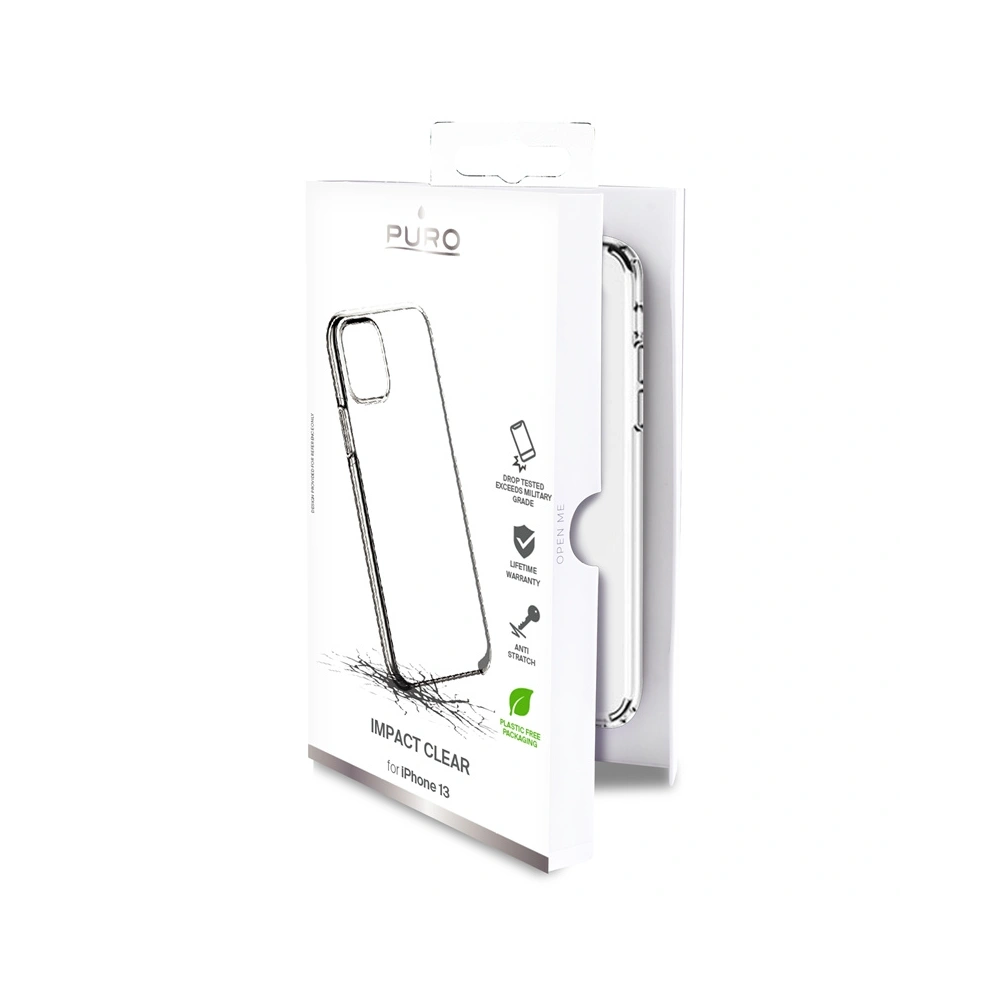 Hurtownia GSM - Etui PURO Impact Clear Apple iPhone 13 (przezroczysty) - PUR469CL - {ean13} - Hurt