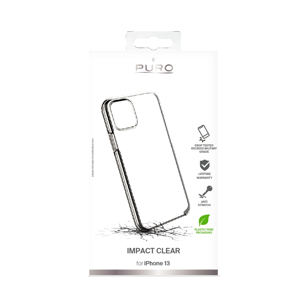 Hurtownia GSM - Etui PURO Impact Clear Apple iPhone 13 (průhledný) - PUR469CL - {ean13} - Hurt