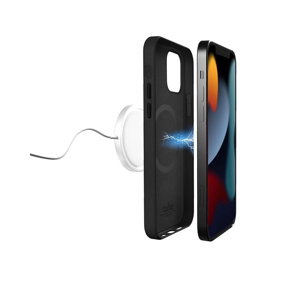 Hurtownia GSM - Etui PURO SKYMAG MagSafe Apple iPhone 13 (černý) - PUR477BLK - {ean13} - Hurt